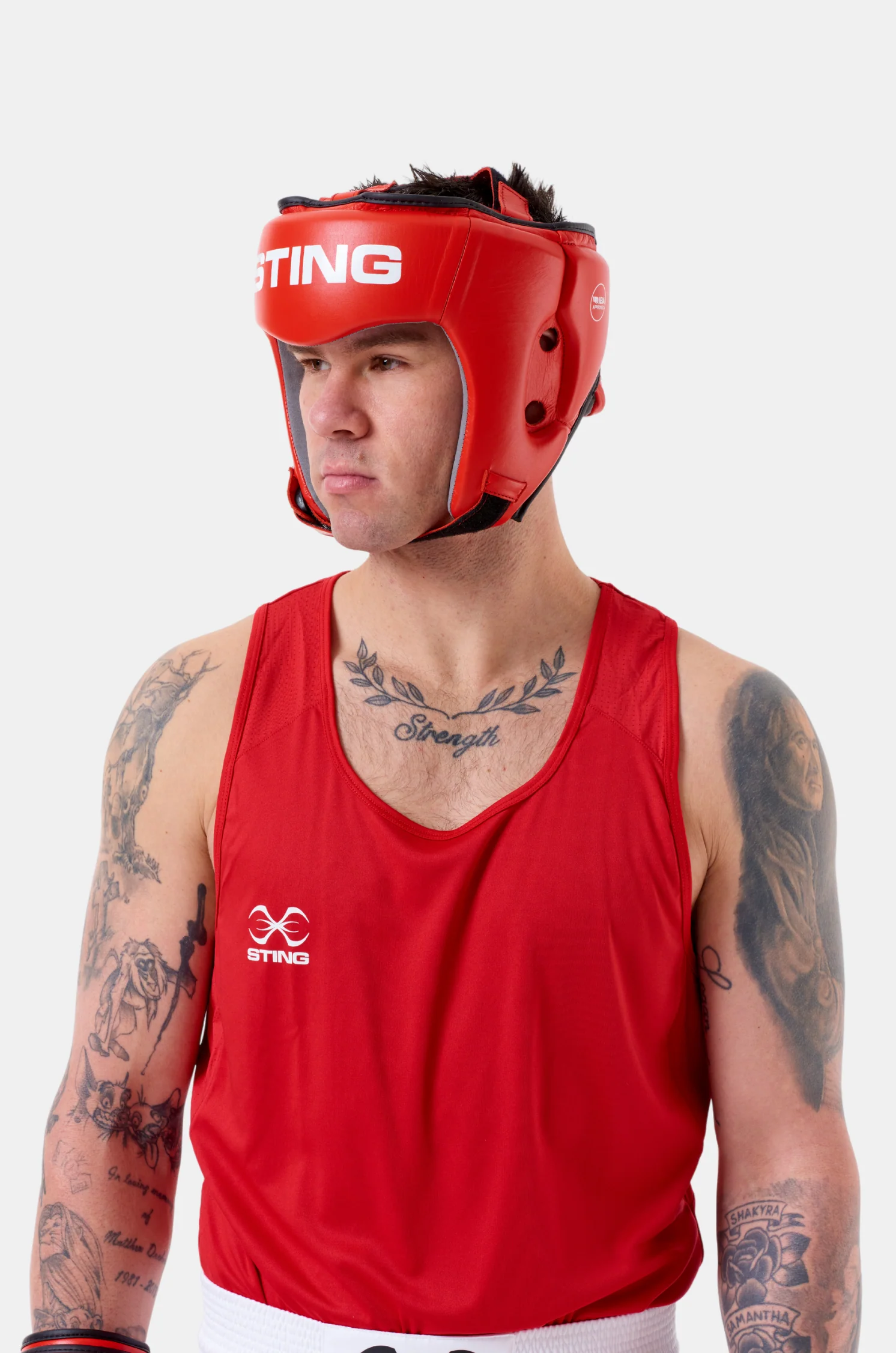 USA Boxing Approved Open Face Head Guard - Image 3