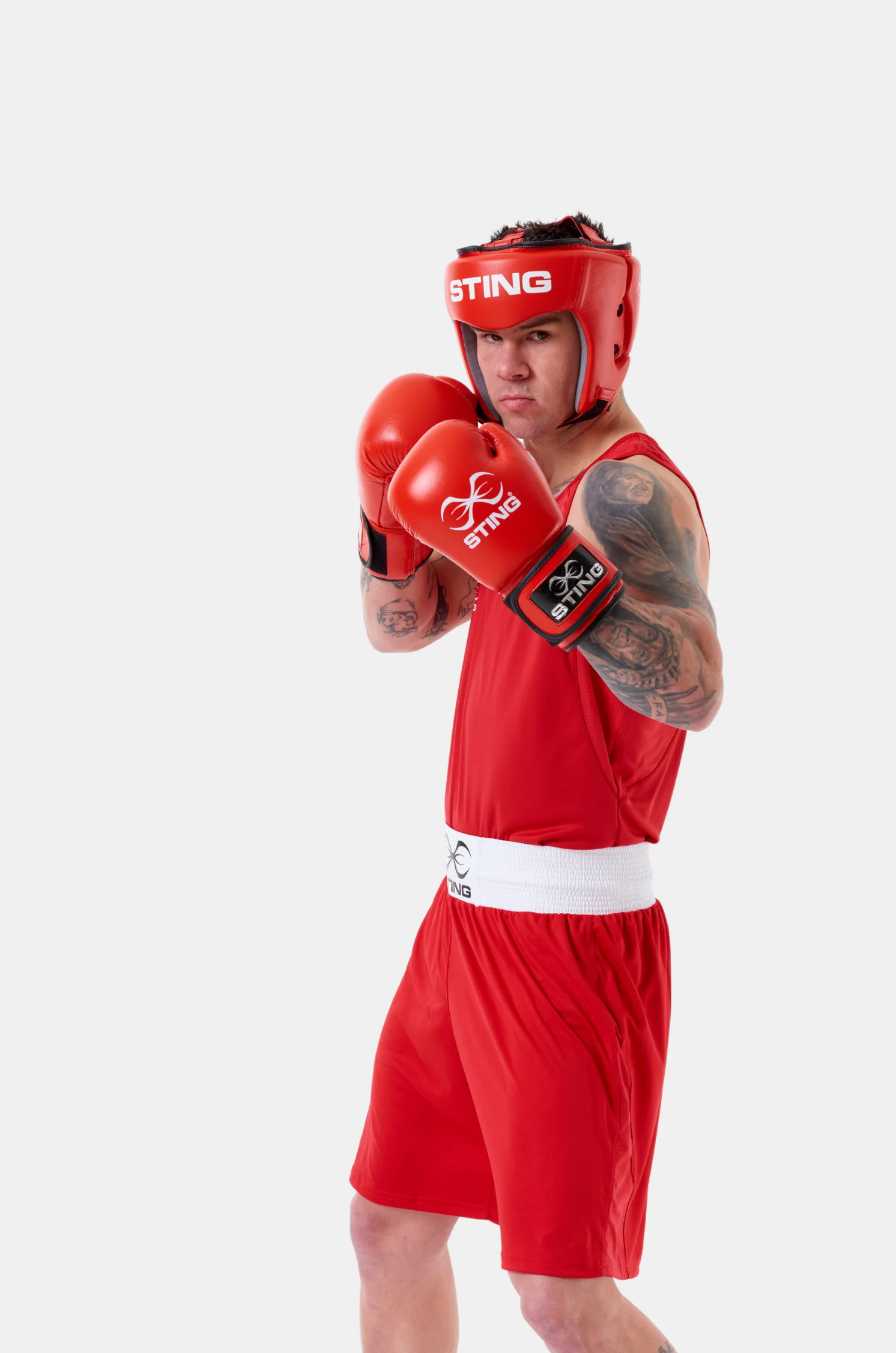 USA Boxing Approved Open Face Head Guard - Image 6